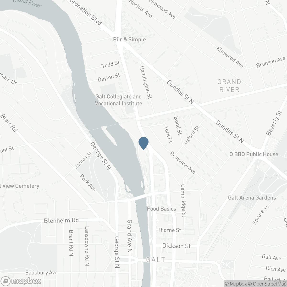 170 WATER Street N Unit# 805, Cambridge, Ontario N1R 3B6
